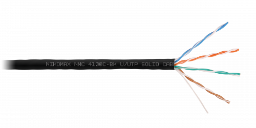 Кабель витая пара NIKOMAX NMC 4100C-BK