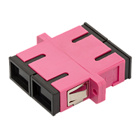 LANMASTER LAN-2SC-AM-OM4 Адаптер оптический SC, OM4, дуплексный