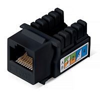 Модули Keystone Jack Cabeus KJ-RJ45-Cat.6-90-BK