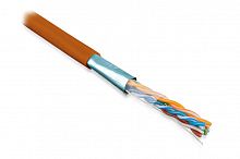 Кабель витая пара Hyperline FUTP4-C5E-S24-IN-LSZH-OR-305