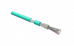 Hyperline FO-DT-IN-503-8-HFLTx-AQ Кабель волоконно-оптический 50/125 (OM3) многомодовый, 8 волокон