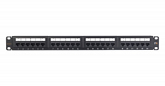 NIKOMAX NMC-RP24UE2-ES-1U-BK Коммутационная панель 19