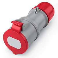 ДКС DIS3133247 Розетка кабельная IP44 32A 3P+E+N 400V