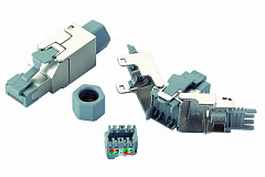 Eurolan 13A-F6-03SL Вилка RJ45 категории 6 FTP для полевой установки