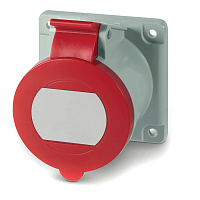 ДКС DIS4223267 Розетка панельная IP44 32A 3P+E+N 400В