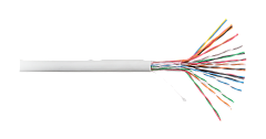 NETLAN EC-UU016-5-PVC-GY-3 Кабель U/UTP 16 пар, Кат.5 (Класс D), 100МГц, одножильный
