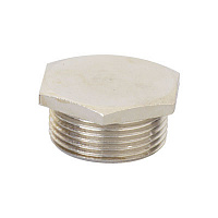 ДКС 6050-20 Заглушка M20x1,5, никелированная латунь