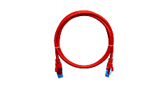 NIKOMAX NMC-PC4UE55B-015-C-RD Коммутационный шнур U/UTP 4 пары, Кат.6 (Класс E), 250МГц, 2хRJ45/8P8C