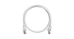 NIKOMAX NMC-PC4UD55B-010-C-WT Коммутационный шнур U/UTP 4 пары, Кат.5е (Класс D), 100МГц, 2хRJ45/8P8