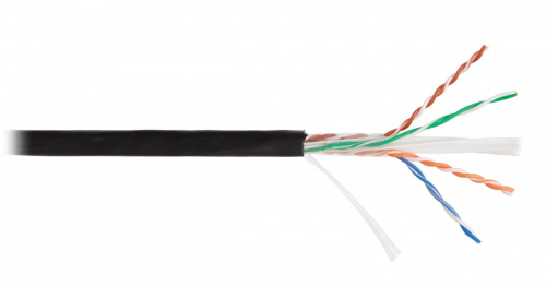 Кабель витая пара NETLAN EC-UU004-6-PE-BK