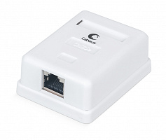 Cabeus WS-8P8C-Cat.5e-SH-1 Розетка компьютерная RJ-45(8P8C), категория 5e, экранированная, одинарная