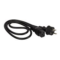 Кабели питания LANMASTER LAN-PP19/SH-1.0-BK