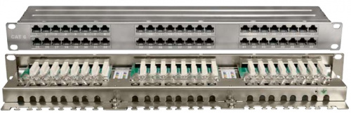 Патч-панели Hyperline PPHD-19-48-8P8C-C6-SH-110D