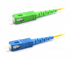 TWT TWT-SC-SC/SAU-7.0 Патч-корд оптический, PVC, симплексный, SC/APC-SC/UPC, SM OS2, 7.0 м