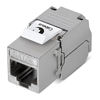 Cabeus KJ-RJ45-Cat.5E-SH-180-Toolless Вставка Keystone Jack RJ-45(8P8C), 180 градусов, категория 5e