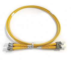 HYPERLINE FC-D3-9-ST/UR-ST/UR-H-1M-LSZH-YL Патч-корд волоконно-оптический SM 9/125 (OS2), ST-ST