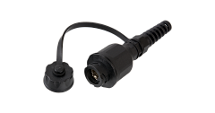 NIKOMAX NMC-KJSE2-IS-PC-BK Индустриальный модуль-розетка для оконцевания стационарных кабелей, Кат.6