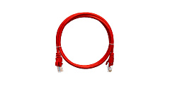 NIKOMAX NMC-PC4UD55B-001-C-RD Коммутационный шнур U/UTP 4 пары, Кат.5е (Класс D), 100МГц, 2хRJ45/8P8