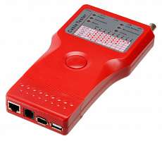 Cabeus CT-SLT-5-1 Тестер для витой пары, коаксиала, телефона, USB, 1394