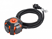 Сетевые фильтры и удлинители IEK WYP30-16-04-05-ZKV