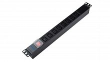 Блоки силовых розеток Dannman SDF19-8IEC-S-1x10-IEC