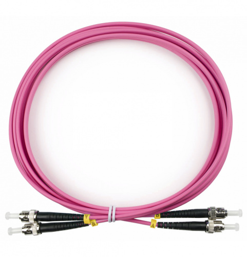 Патч-корды оптические Cabeus FOP-50-OM4-ST-ST-3m