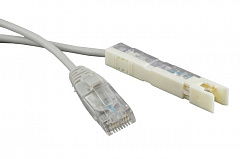 HYPERLINE PC-110-RJ45-1P-CX-3M-GY Патч-корд 110 тип-RJ45, 1 пара, 3 м