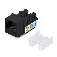 Модули Keystone Jack Cabeus KJ-RJ45-Cat.6-90-SW-BK