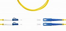Патч-корды оптические TELCORD ШОС-2x3,0-2LC/U-2SC/U-SM-5м-LSZH-YL