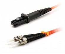 Патч-корды оптические Hyperline FC-D2-50-MTRJF/PR-ST/PR-H-2M-LSZH-OR