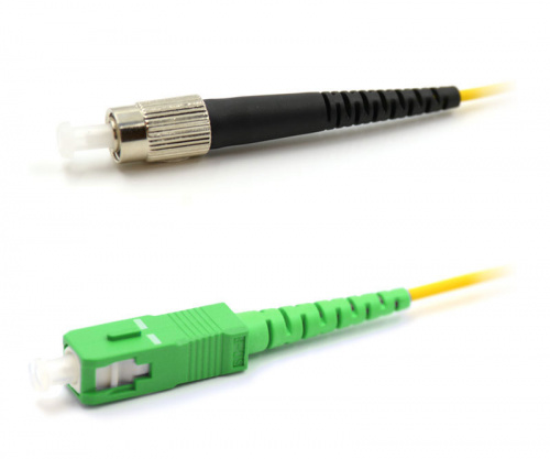 Патч-корды оптические Cabeus FOP(s)-9-SC/APC-FC/UPC-1,5m