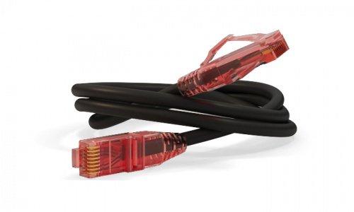 Патч-корды Hyperline PC-LPM-UTP-RJ45-RJ45-C5e-5M-LSZH-BK