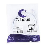 Патч-корды Cabeus PC-UTP-RJ45-Cat.6-2m-WH-LSZH