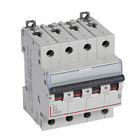 LEGRAND 409061 Авт.выкл.DX3 4П B4A 10kA/16kA