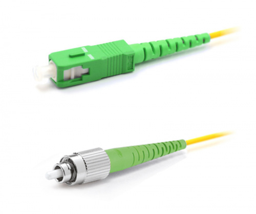 Патч-корды оптические Hyperline FC-S2-9-SC/AR-ST/AR-H-5M-LSZH-YL