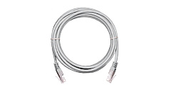 NETLAN EC-PC4UE55B-BC-PVC-020-GY-10 Коммутационный шнур U/UTP 4 пары, Кат.6 (Класс E), 250МГц, 2хRJ4