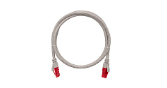 NIKOMAX NMC-PC4UA55B-015-C-GY Коммутационный шнур U/UTP 4 пары, Кат.6a (Класс Ea), 500МГц, 2хRJ45/8P