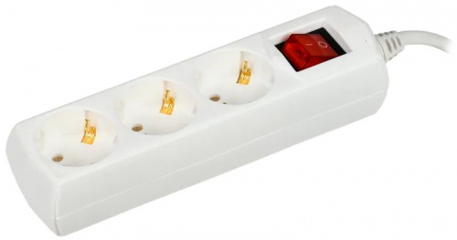 Сетевые фильтры и удлинители IEK WYP10-10-03-03-ZK-G
