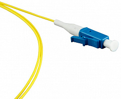 Hyperline FPT-B9-9-LC/UR-1M-LSZH-YL Пигтейл волоконно-оптический SM 9/125 (OS2), LC/UPC, 1 м, LSZH