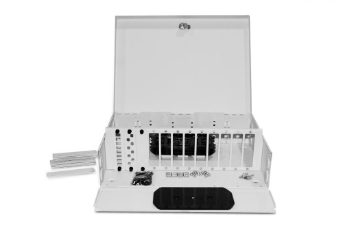 Оптические боксы Hyperline FO-WBX-12xSLT-W140H42-96UN-GY