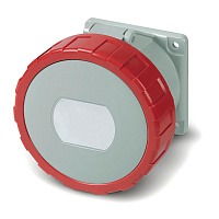 ДКС DIS4273267 Розетка панельная IP67 32A 3P+E+N 400В