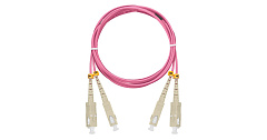 NIKOMAX NMF-PC2M4C2-SCU-SCU-001 Шнур волоконно-оптический, многомодовый 50/125мкм, SC/UPC-SC/UPC