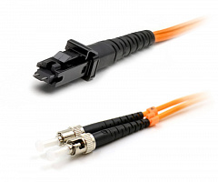 Hyperline FC-D2-50-MTRJM/PR-ST/PR-H-3M-LSZH-OR Патч-корд волоконно-оптический MM 50/125, ST-MTRJ