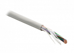 Hyperline UUTP25-C3-S24-IN-LSZH-GY Кабель витая пара, неэкранированная U/UTP, категория 3, 25 пар