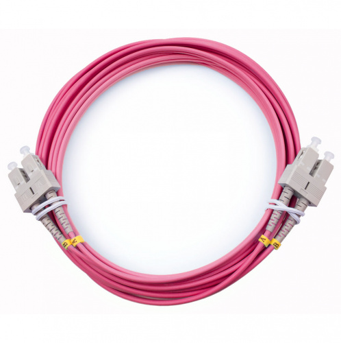 Патч-корды оптические Cabeus FOP-50-OM4-SC-SC-7m
