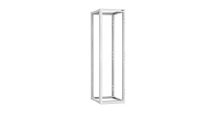TLK TRK-425510-R-GY Монтажная стойка двухрамная раздвижная 19