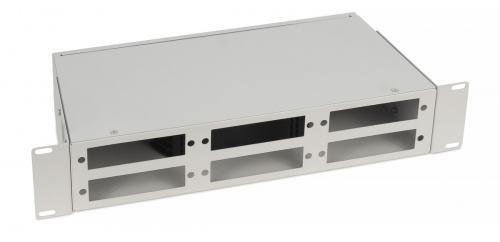 Оптические боксы Cabeus FO-CS-19-6FP-GY