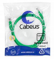 Патч-корды Cabeus PC-UTP-RJ45-Cat.6-1m-GN
