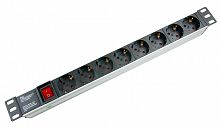 Блоки силовых розеток Cabeus PDU-8P