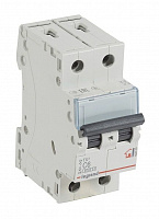 LEGRAND 404039 Автоматический выключатель TX3 6000, 6 кА, тип характеристики C, 2П, 230/400 В~, 6 А
